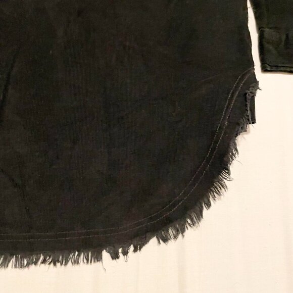 Offline by Aerie Corduroy Quarter Zip Shacket Oversized Womens Medium Shirt - Picture 12 of 16